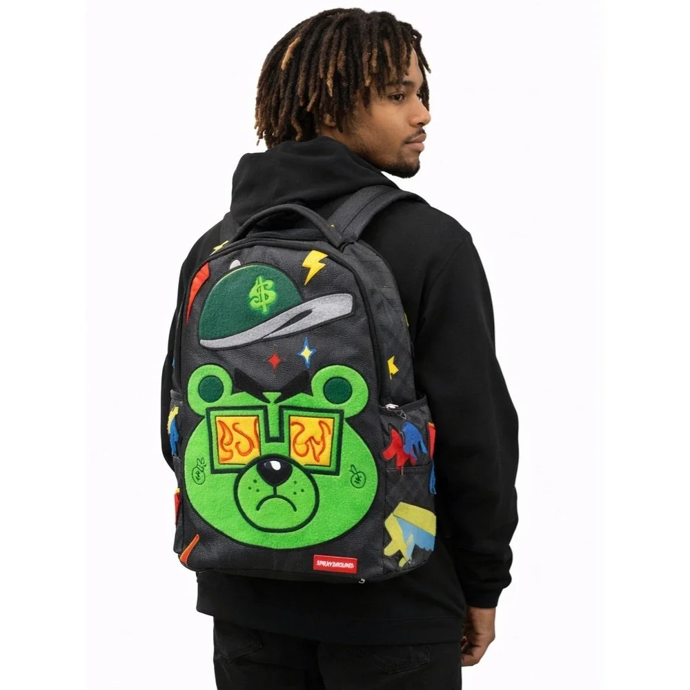 SPRAYGROUND MONEY BEAR MIND OVER MATTER DLXSV BACKPACK‎